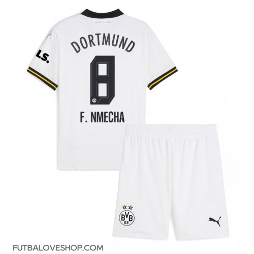 Dres Borussia Dortmund Felix Nmecha #8 Tretina pre deti 2024-25 Krátky Rukáv (+ trenírky)